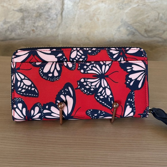 Kate Spade Butterfly Medium Chelsea Nylon Backpack&wallet NWT Authentic - Picture 14 of 15